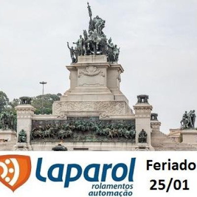 Feriado 25 de janeiro