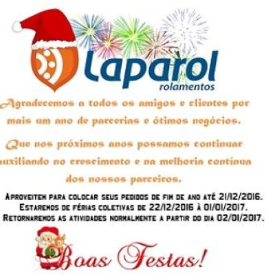 Férias Coletivas 21/12/16 último dia para pedidos