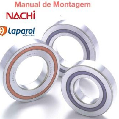 Rolamento contato angular montagem