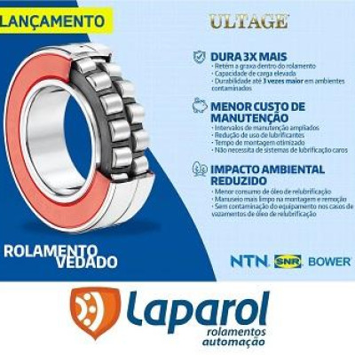 Rolamentos autocompensadores de Rolos Vedados NTN