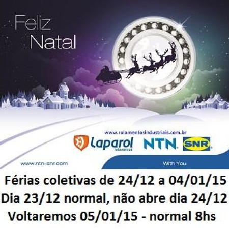 FÉRIAS COLETIVAS - Fechado de 24/12 a 04/01/15