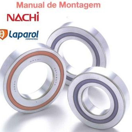 Rolamento contato angular montagem