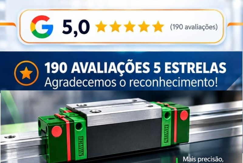 Distribuidor HIWIN bem avaliado São Paulo Brasil