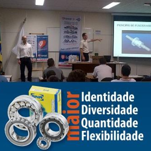 Treinamento Rolamentos, Workshop manutenção industrial