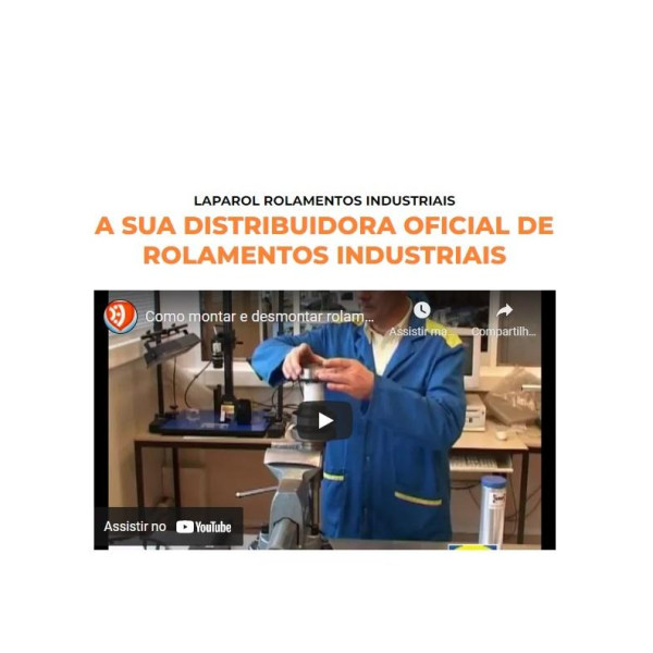 YOUTUBE COMO MONTAR E DESMONTAR ROLAMENTOS