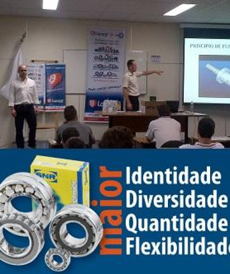 Treinamento Rolamentos, Guia Linear e Fuso de Esferas